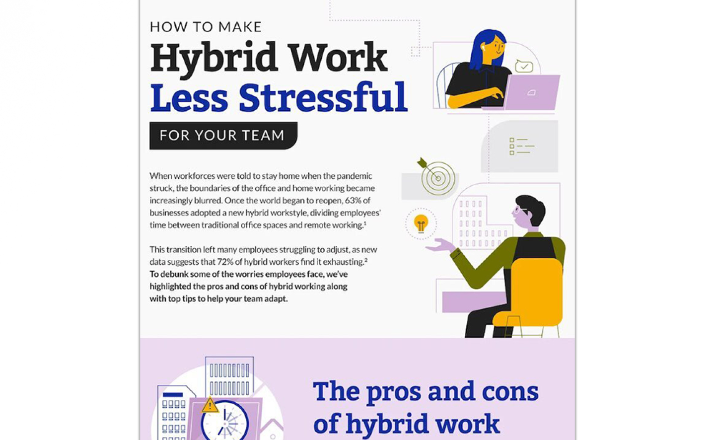 How To Make Hybrid Work Less Stressful For Your Team